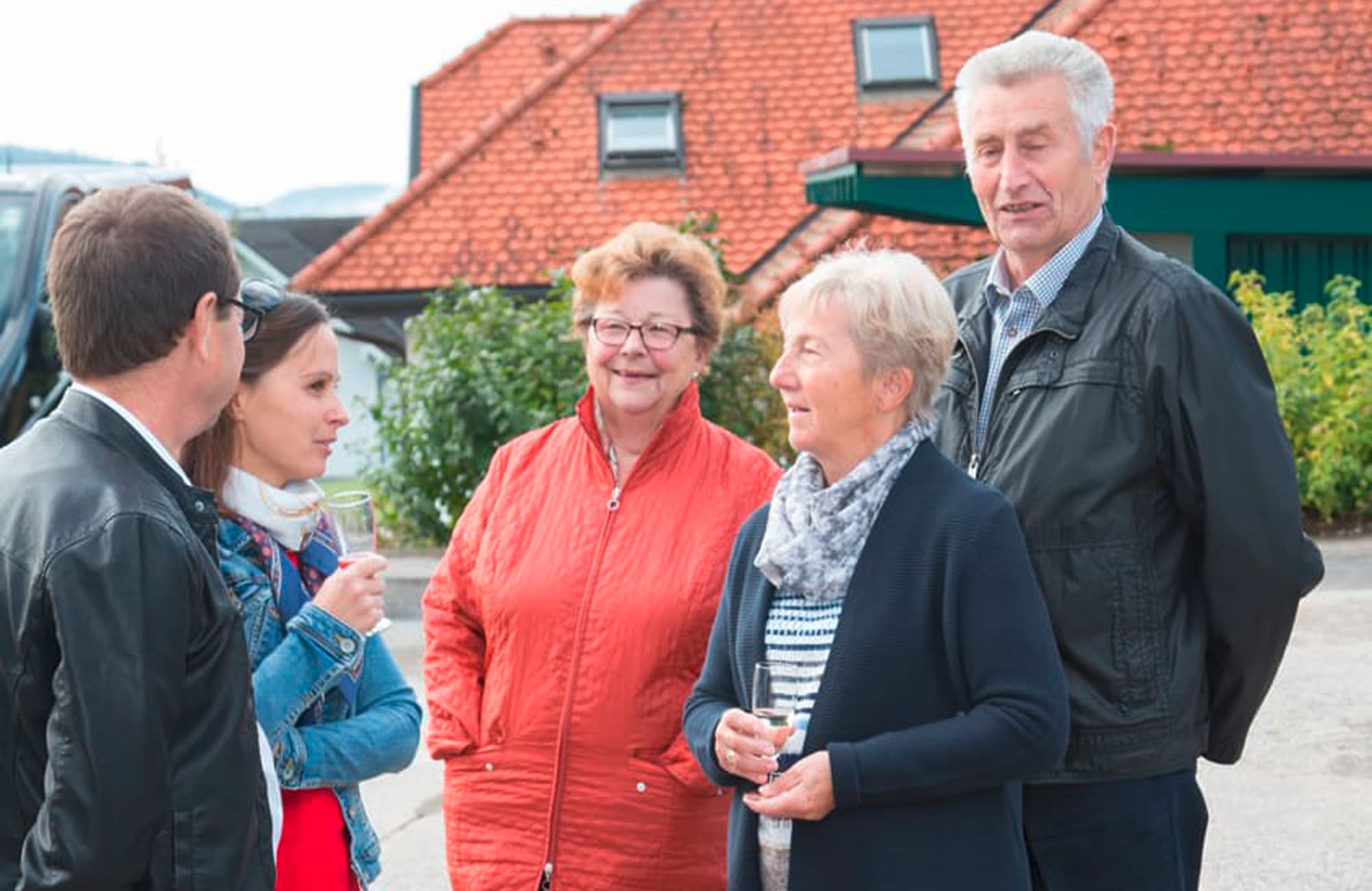 90 Jahr Feier Besucher