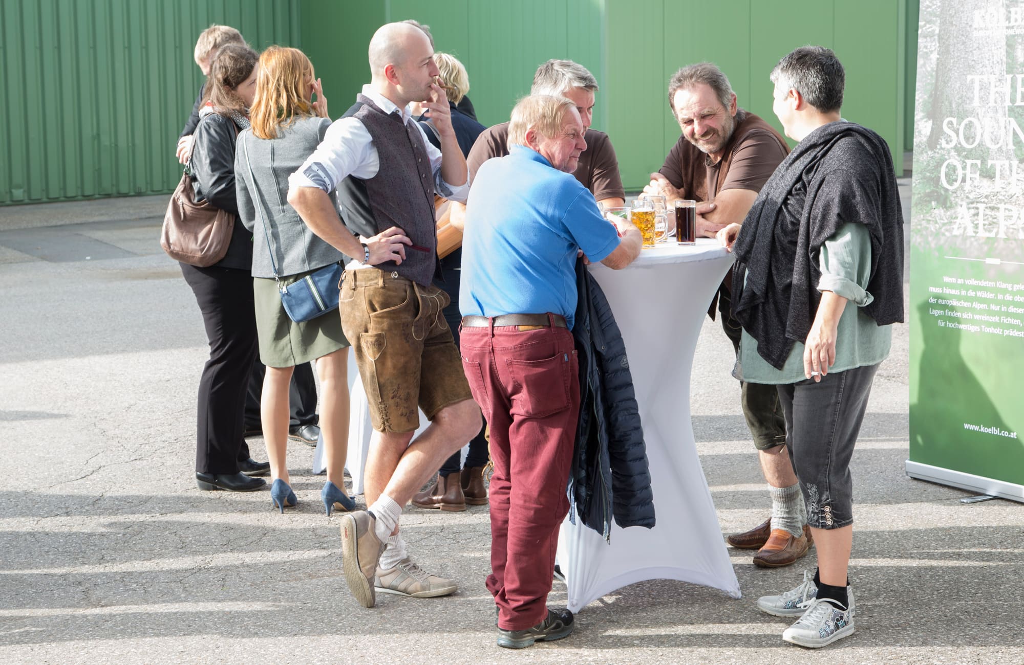 90 Jahre Feier Besucher