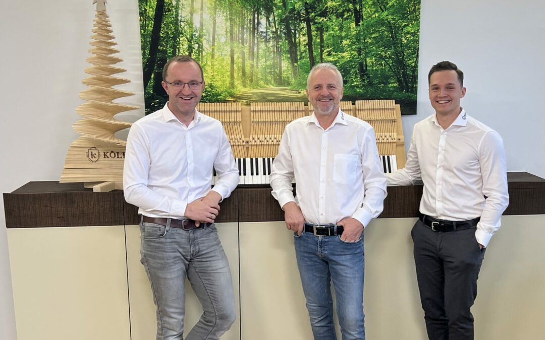 Vorhang auf für unser Führungstrio